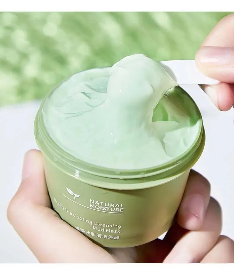Green Tea Ice Mask – Detox Glow Instantáneo