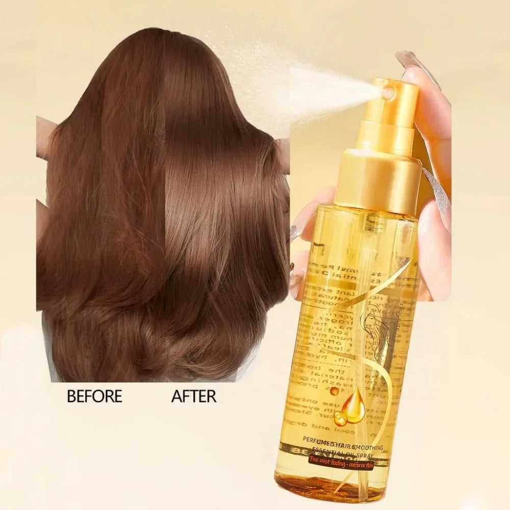 GlowHair Oil – Brillo Instantáneo y Suavidad Total