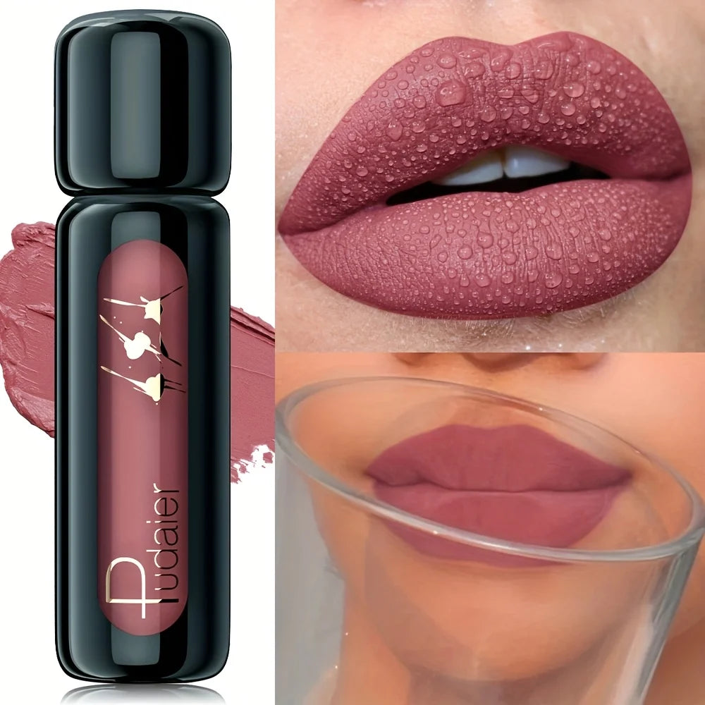 Labial Beso Eterno– Acabado Mate, Ligero y Duradero