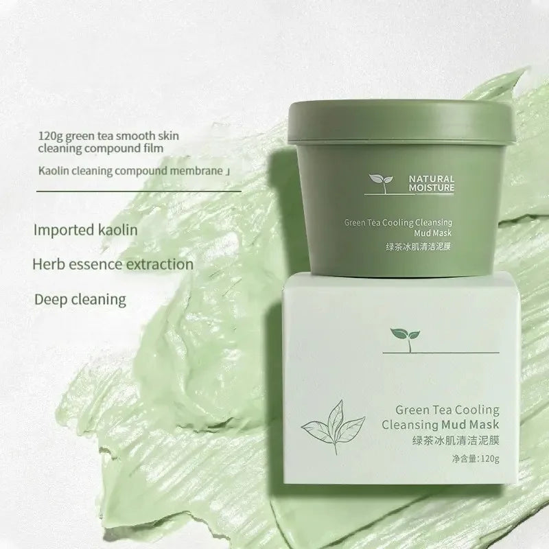 Green Tea Ice Mask – Detox Glow Instantáneo