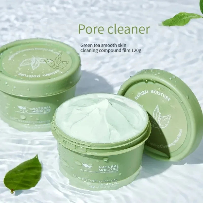Green Tea Ice Mask – Detox Glow Instantáneo