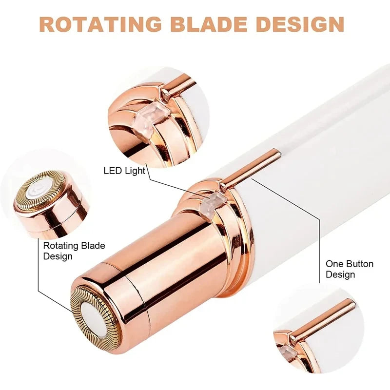 GlowTouch Mini – Depilador Facial Instantáneo