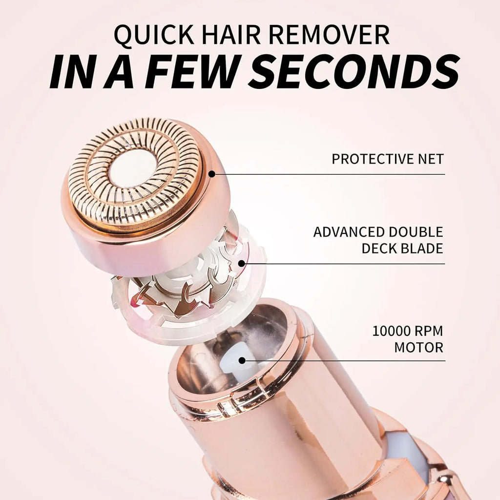 GlowTouch Mini – Depilador Facial Instantáneo